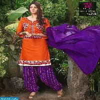 baby doll vol-35 Wholesale Embroidered dress material